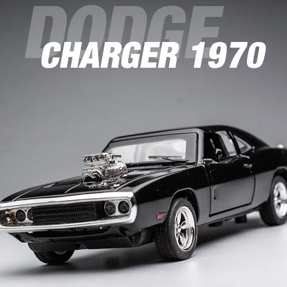 Coche de juguete de aleación Muscle 1970