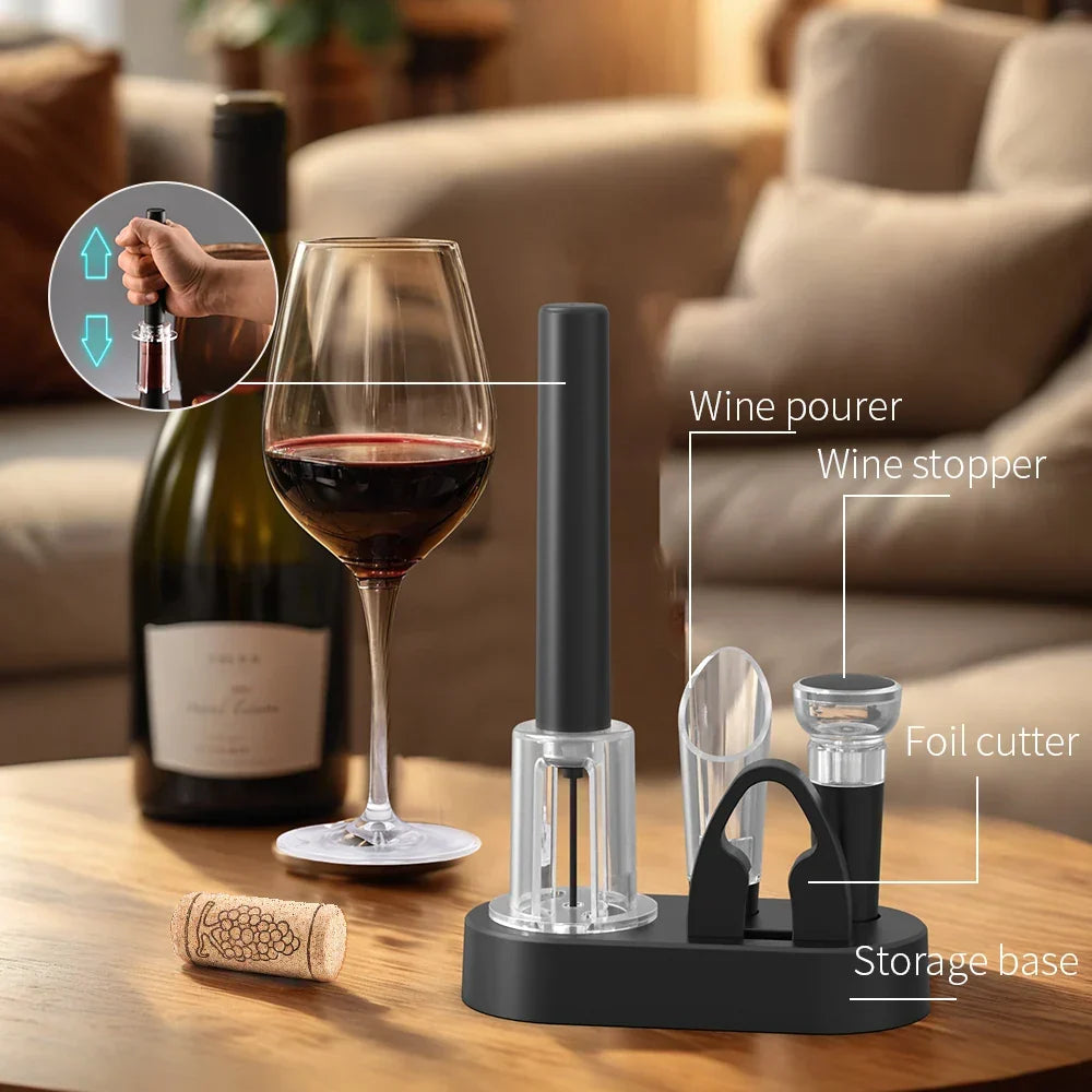 Juego de abridor de vino AirPop