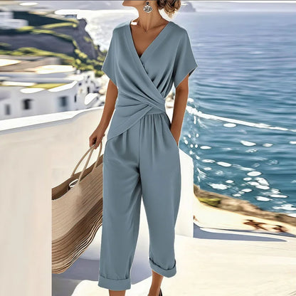 Mykonos | Conjunto de Dos Piezas con Top Cruzado