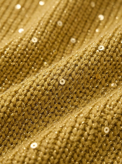 Victoria | Cárdigan Oversize con Cuello y Botones Dorados