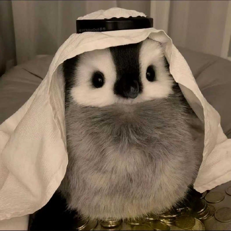 Peluche de pingüino superrealista (1+1 GRATIS)