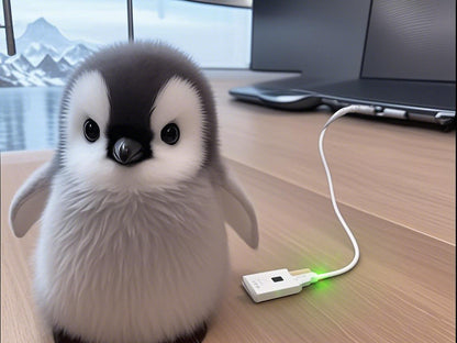 Peluche de pingüino superrealista (1+1 GRATIS)