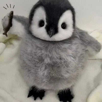 Peluche de pingüino superrealista (1+1 GRATIS)