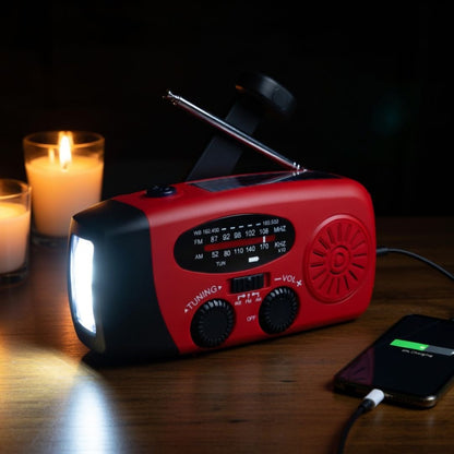 Radio d'urgence 5-en-1