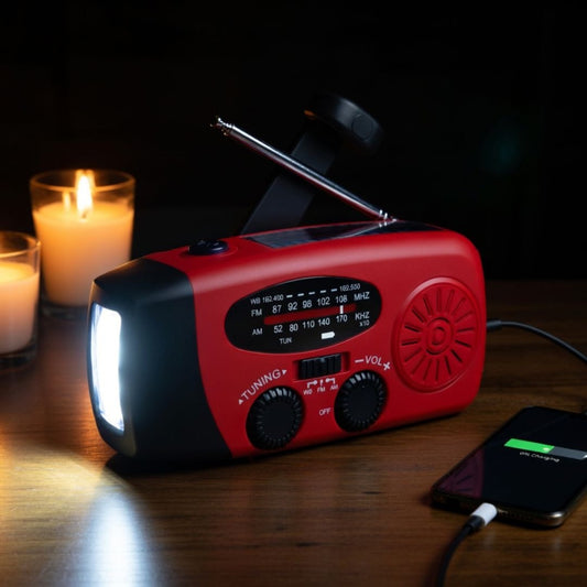 Radio d'urgence 5-en-1