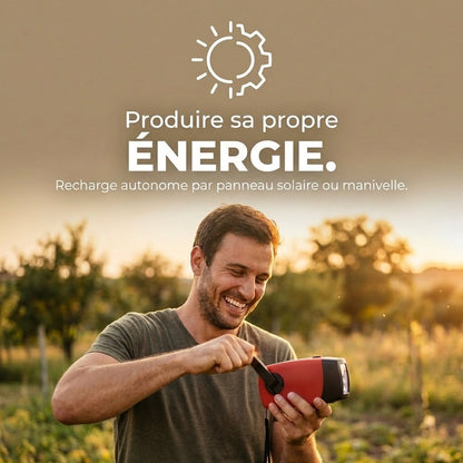 Radio d'urgence 5-en-1