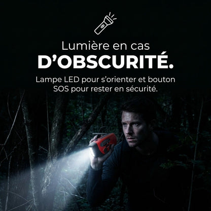 Radio d'urgence 5-en-1