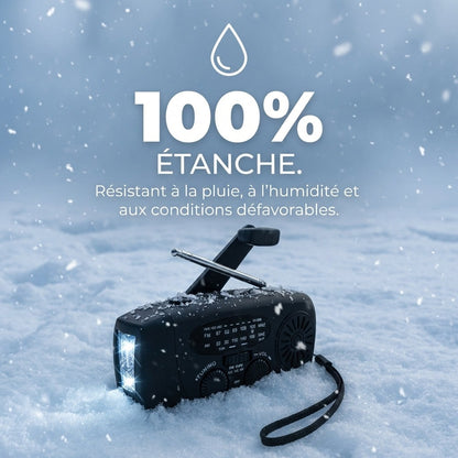 Radio d'urgence 5-en-1