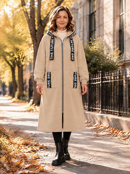 Greta | Sudadera abrigo oversize con capucha