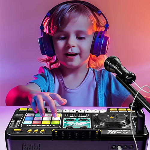 Fiesta de DJ portátil para niños