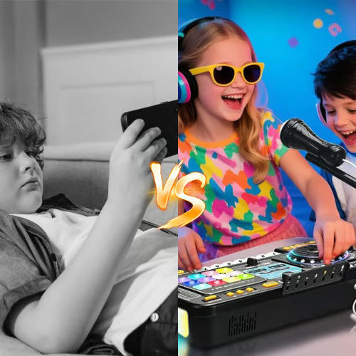 Fiesta de DJ portátil para niños